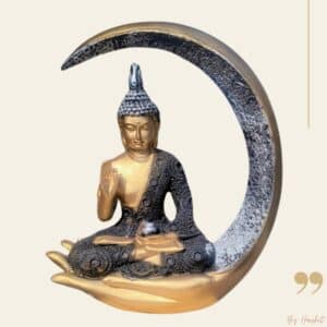 Chand Buddha Showpiece - 10" Peaceful Decor best for Gifting || Best For Home Decor || Office Decor || Buddha Showepiece || Buddha Idol