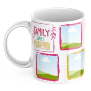Personalized Ceramic Coffee Mug with Custom Text, Photo, Logo, or Design – Unique Gift for Birthdays, Anniversaries, Corporate Events, Weddings, and Special Occasions – High-Quality Ceramic, Dishwasher and Microwave Safe, Perfect for Coffee, Tea, and Hot Chocolate Lovers.