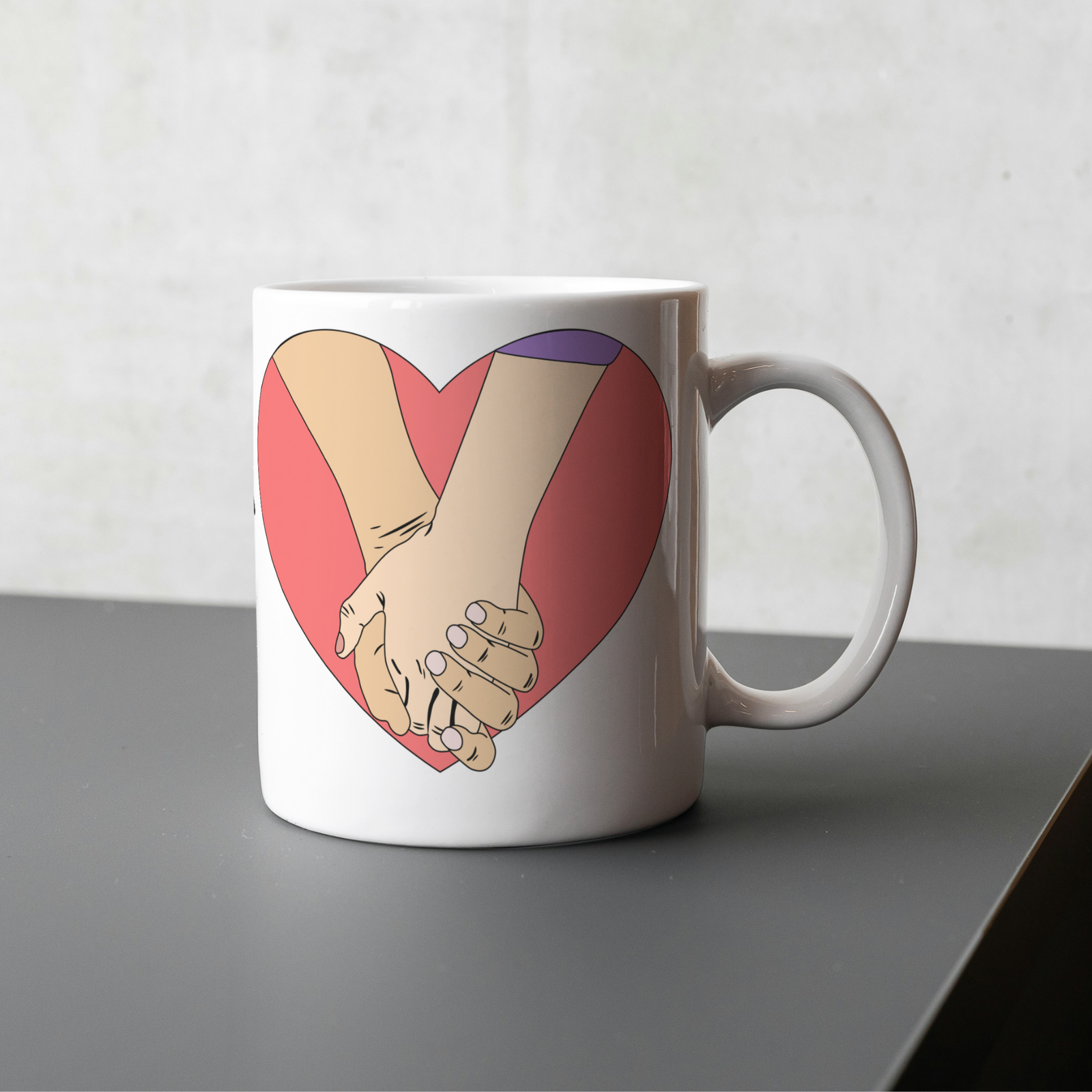 KAALPANIK Valentine's Special Coffee Couple Ceramic Coffee Mug