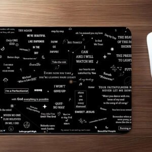 Premium Anti-Slip Gaming & Office Mousepad ? Smooth Glide, Waterproof Surface | Kaalpanik Exclusive