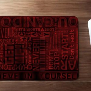 Premium Anti-Slip Gaming & Office Mousepad ? Smooth Glide, Waterproof Surface | Kaalpanik Exclusive