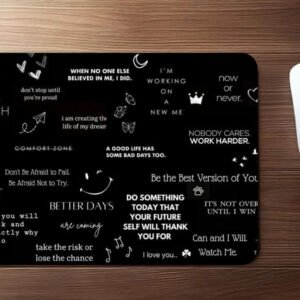 Premium Anti-Slip Gaming & Office Mousepad ? Smooth Glide, Waterproof Surface | Kaalpanik Exclusive