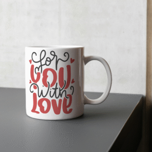 KAALPANIK Valentine's Special Coffee Couple Ceramic Coffee Mug