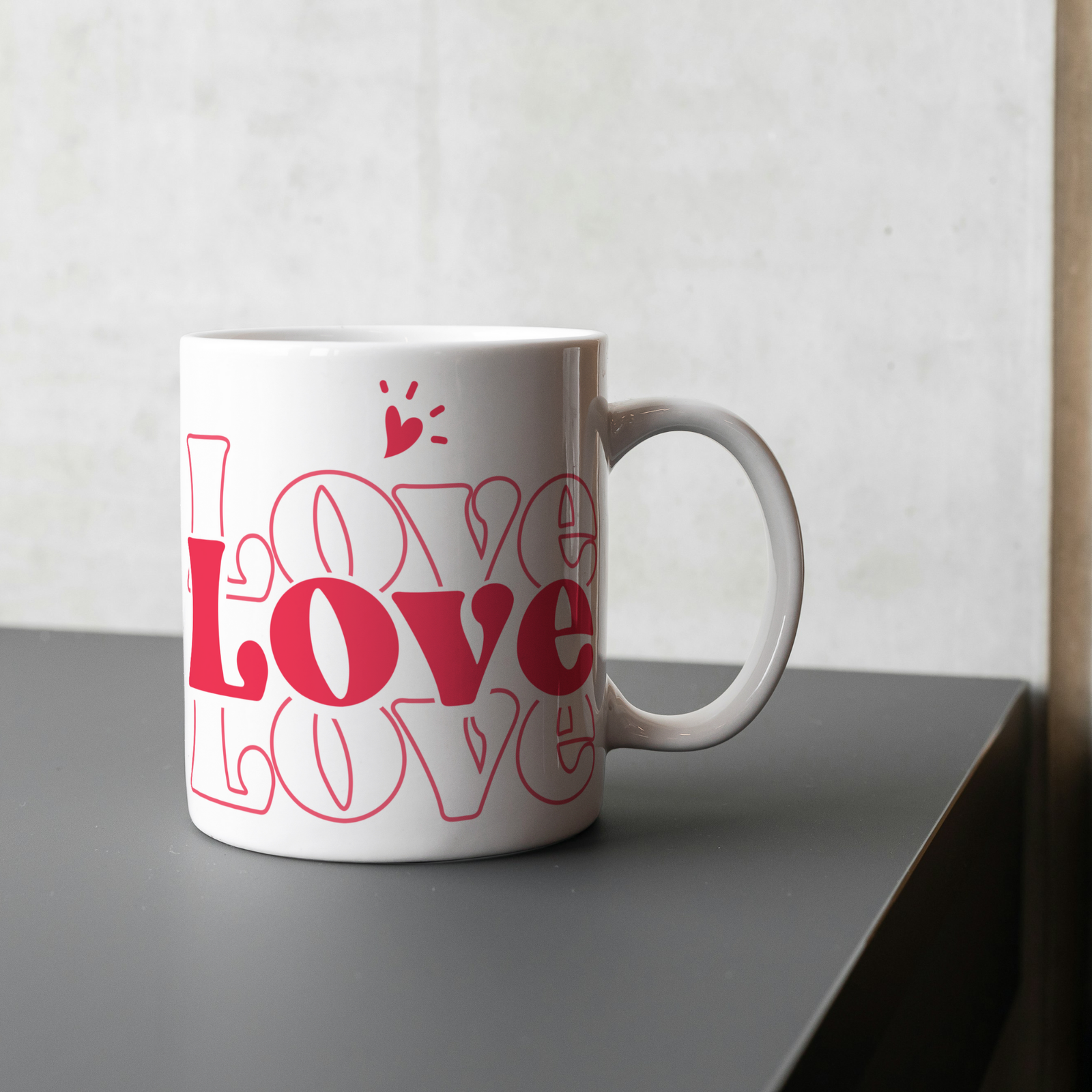 KAALPANIK Valentine's Special Coffee Couple Ceramic Coffee Mug