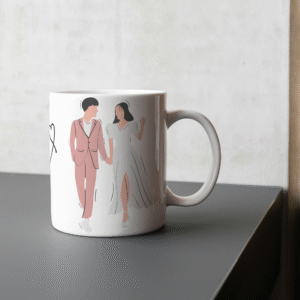 KAALPANIK Valentine's Special Coffee Couple Ceramic Coffee Mug