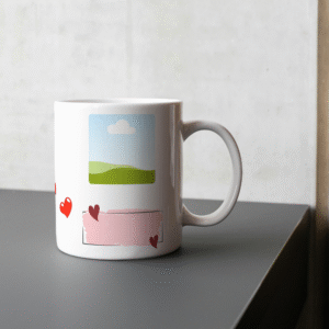 KAALPANIK Valentine's Special Coffee Couple Ceramic Coffee Mug