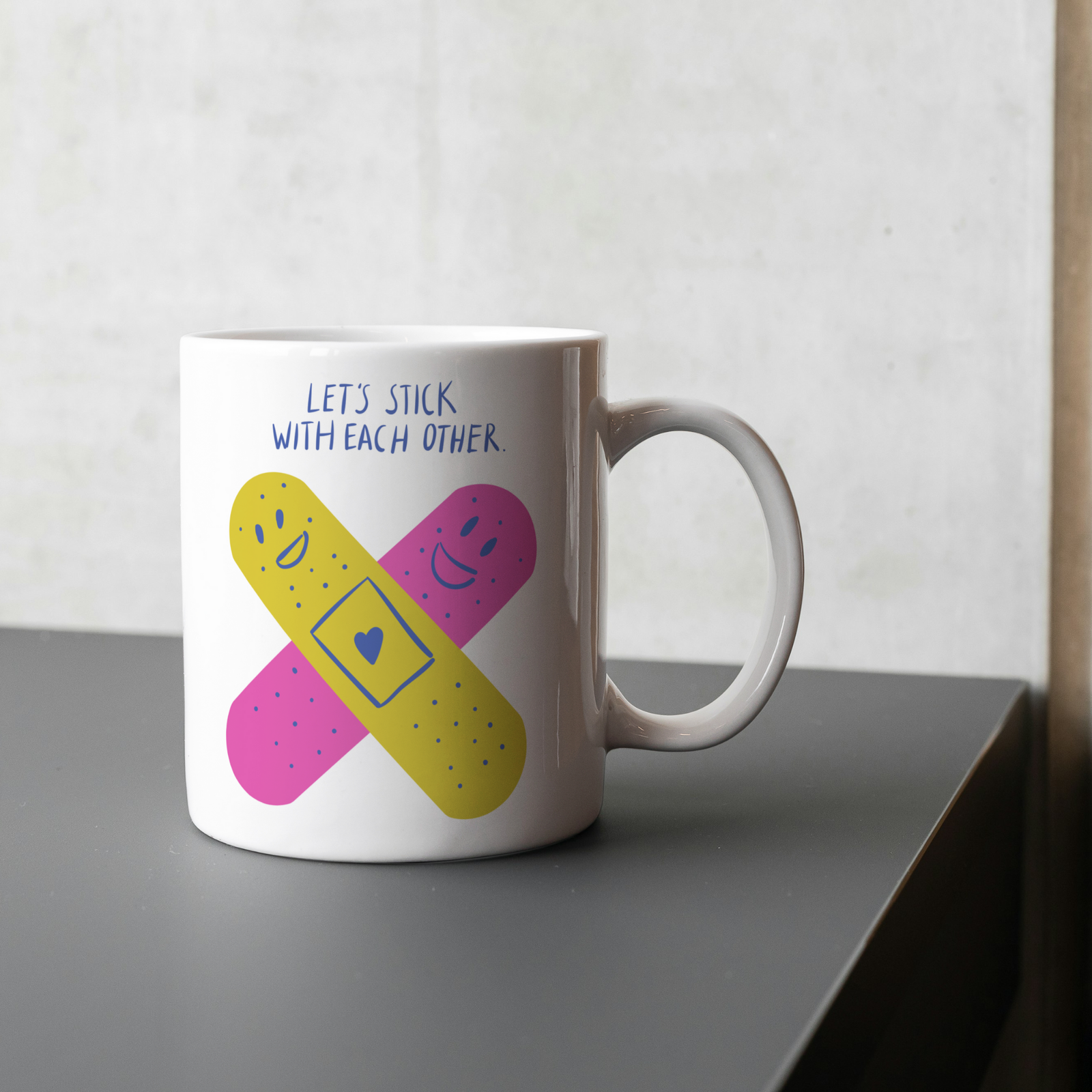 KAALPANIK Valentine's Special Coffee Couple Ceramic Coffee Mug