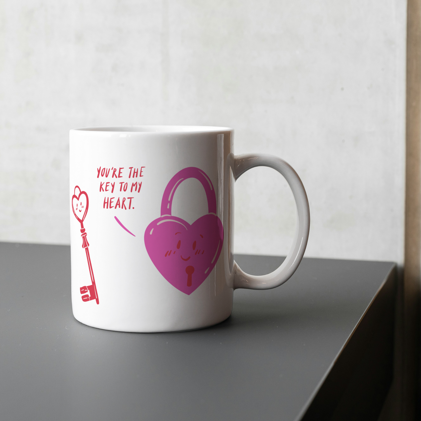 KAALPANIK Valentine's Special Coffee Couple Ceramic Coffee Mug