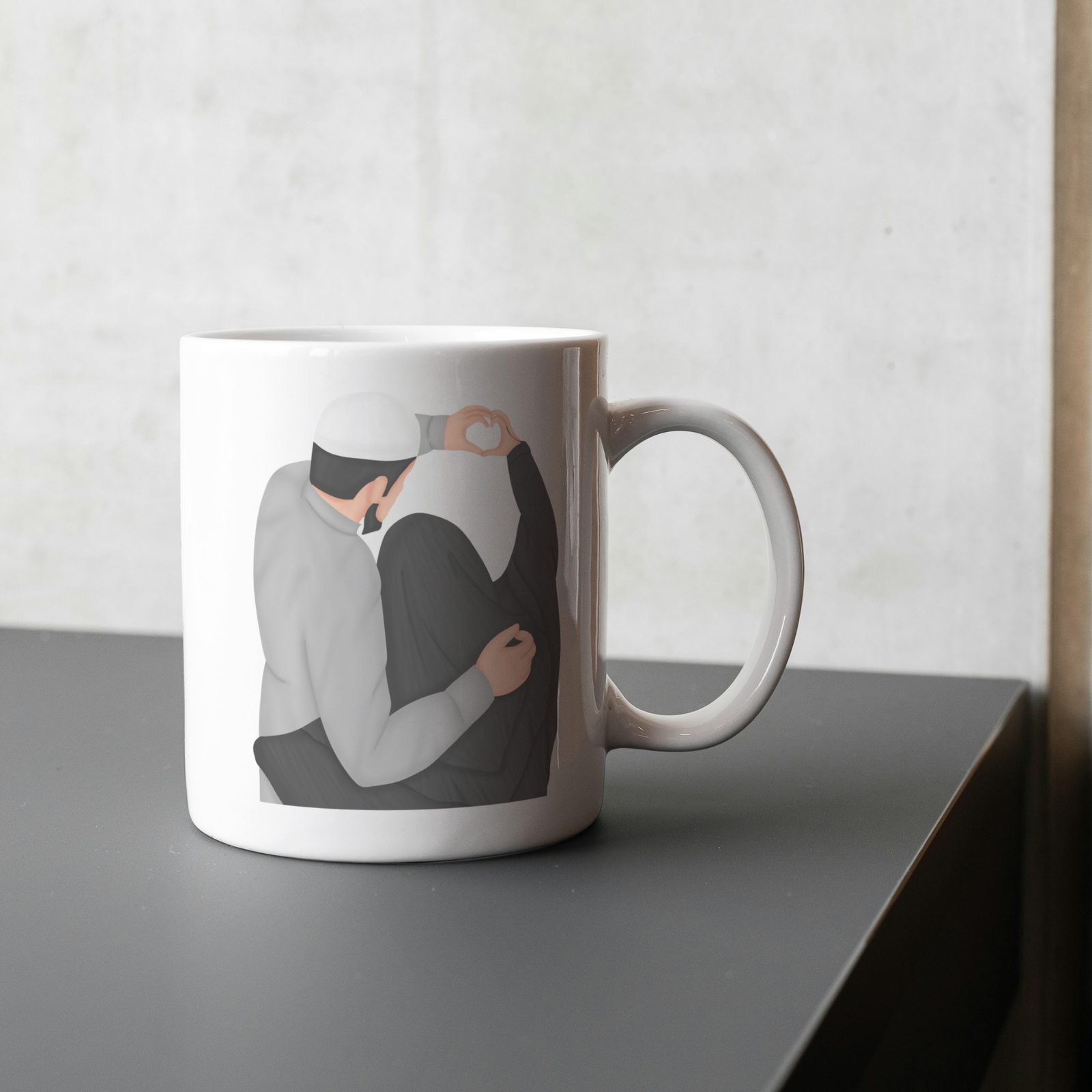 KAALPANIK Valentine's Special Coffee Couple Ceramic Coffee Mug