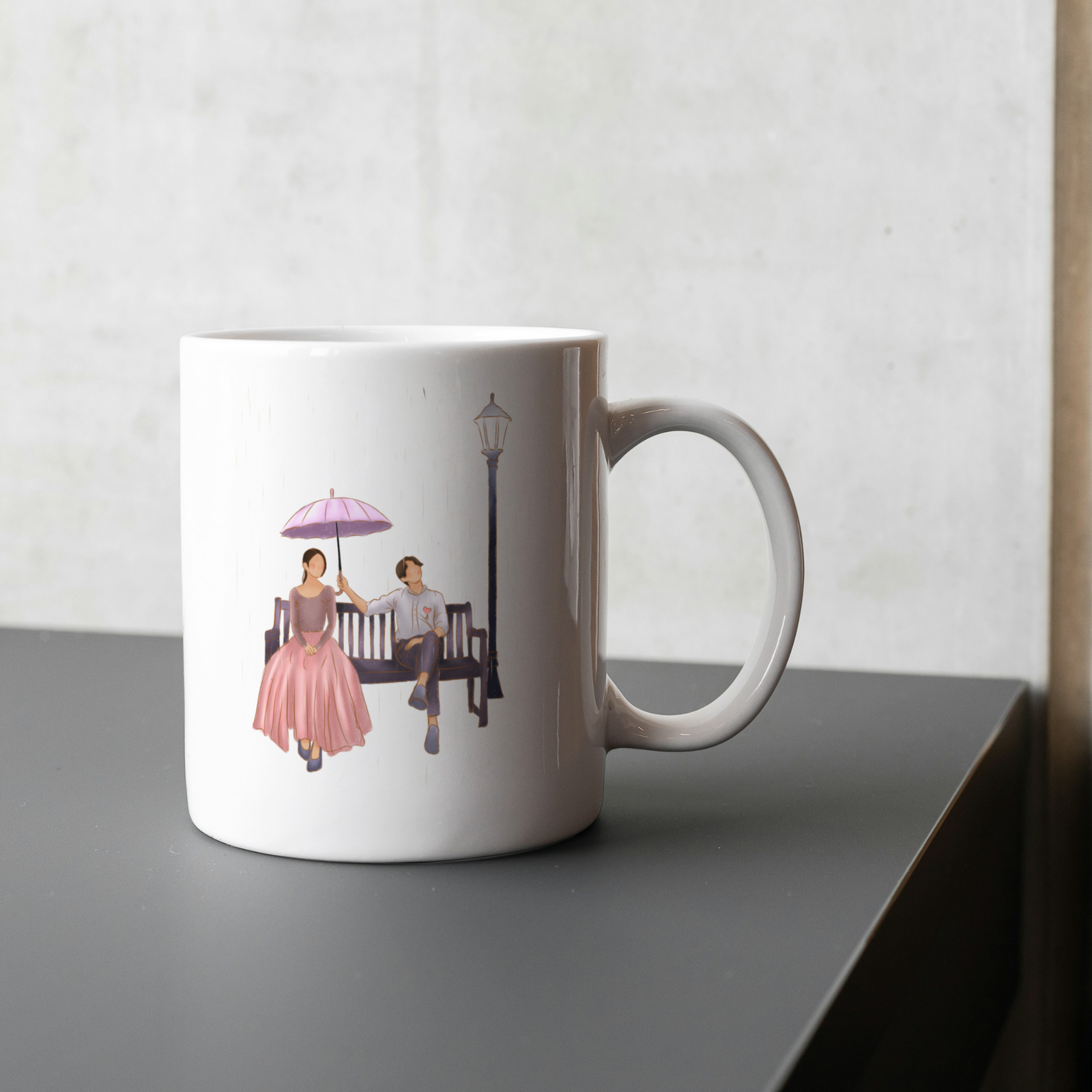KAALPANIK Valentine's Special Coffee Couple Ceramic Coffee Mug