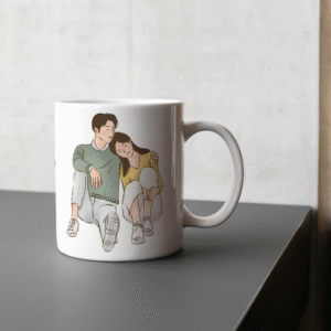 KAALPANIK Valentine's Special Coffee Couple Ceramic Coffee Mug