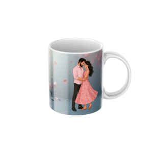 Romantic Couple Love Ceramic Coffee Mug ? Premium Printed Coffee Mug for Valentine, Anniversary & Wedding Gift
