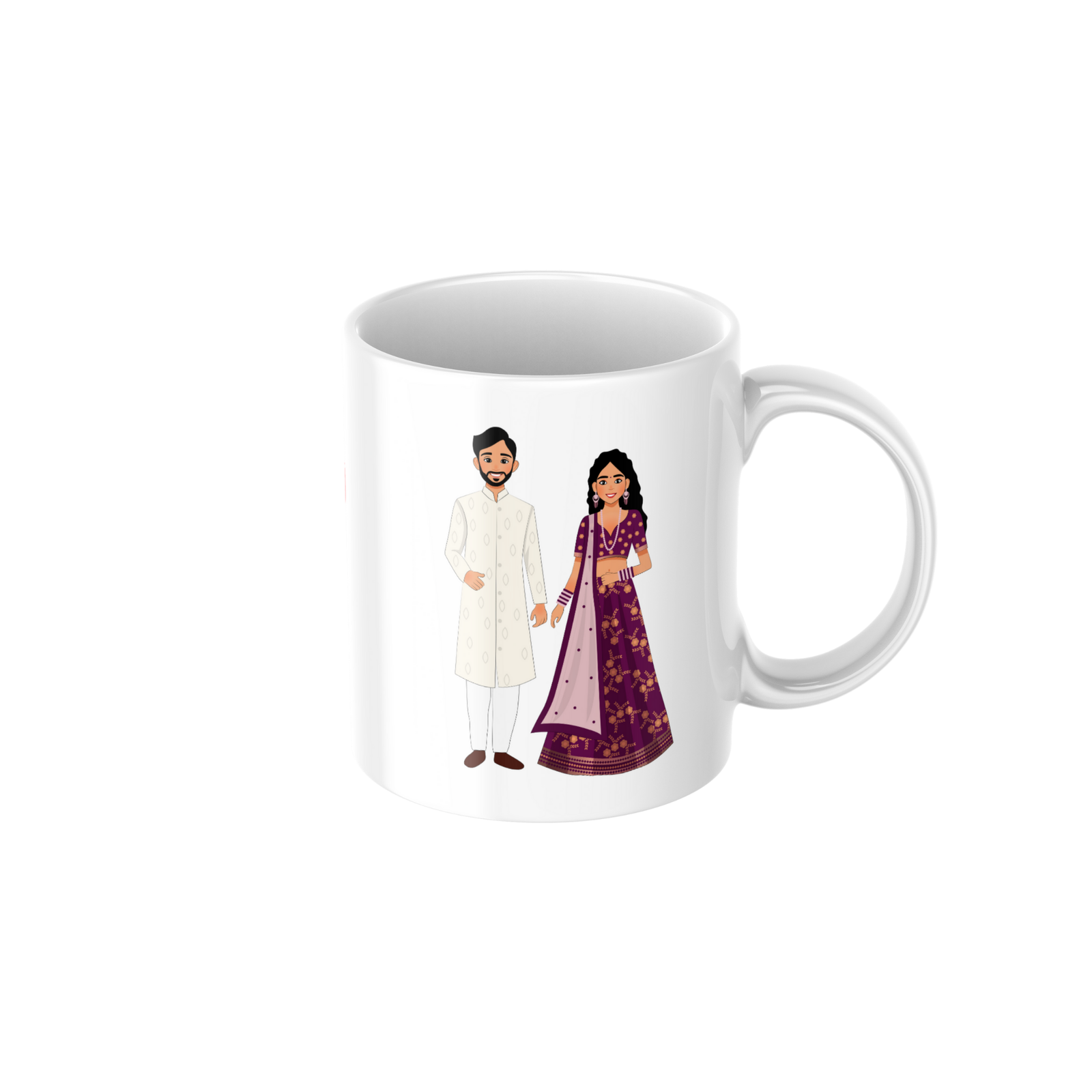 Romantic Couple Love Ceramic Coffee Mug ? Premium Printed Coffee Mug for Valentine, Anniversary & Wedding Gift