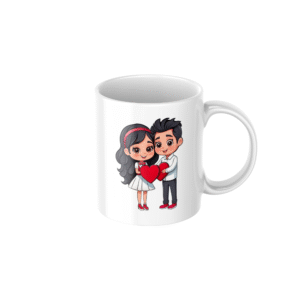 Romantic Couple Love Ceramic Coffee Mug ? Premium Printed Coffee Mug for Valentine, Anniversary & Wedding Gift