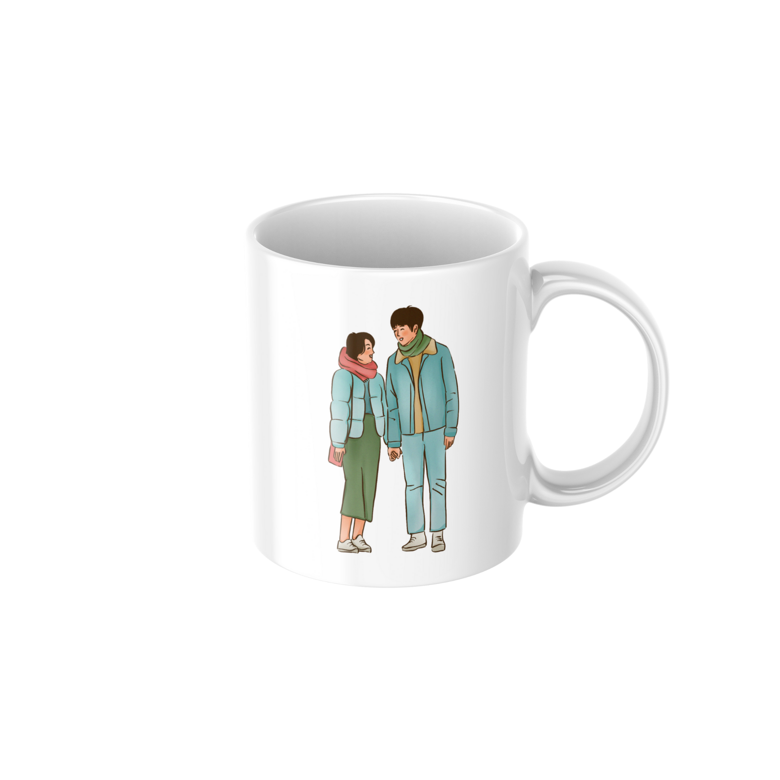 Romantic Couple Love Ceramic Coffee Mug ? Premium Printed Coffee Mug for Valentine, Anniversary & Wedding Gift