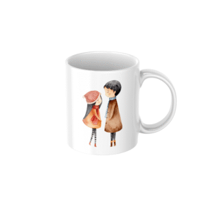 Romantic Couple Love Ceramic Coffee Mug ? Premium Printed Coffee Mug for Valentine, Anniversary & Wedding Gift