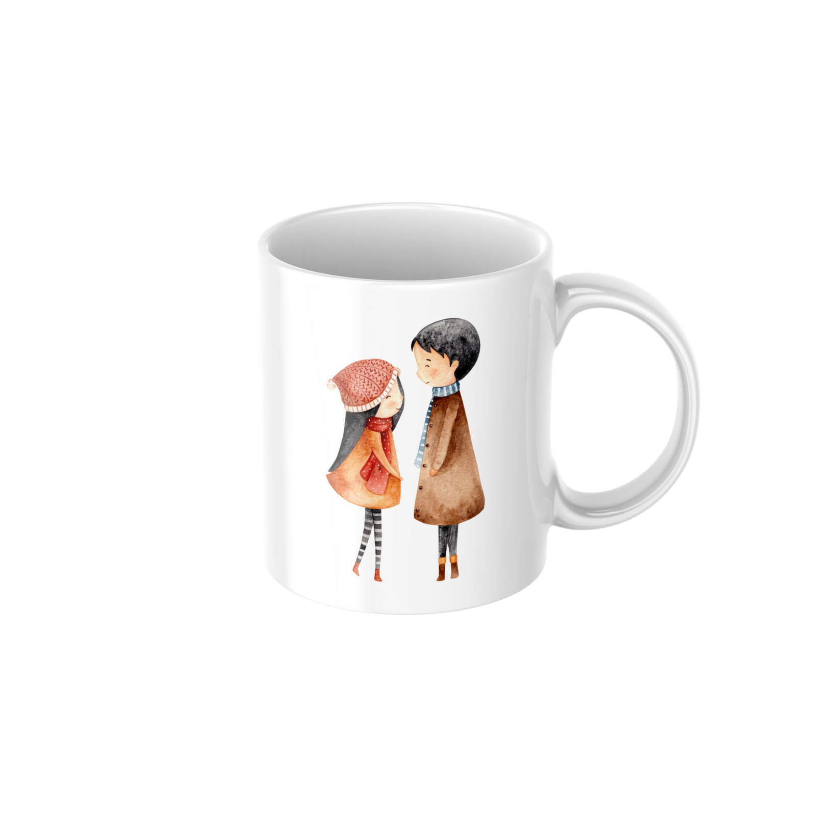 Romantic Couple Love Ceramic Coffee Mug ? Premium Printed Coffee Mug for Valentine, Anniversary & Wedding Gift