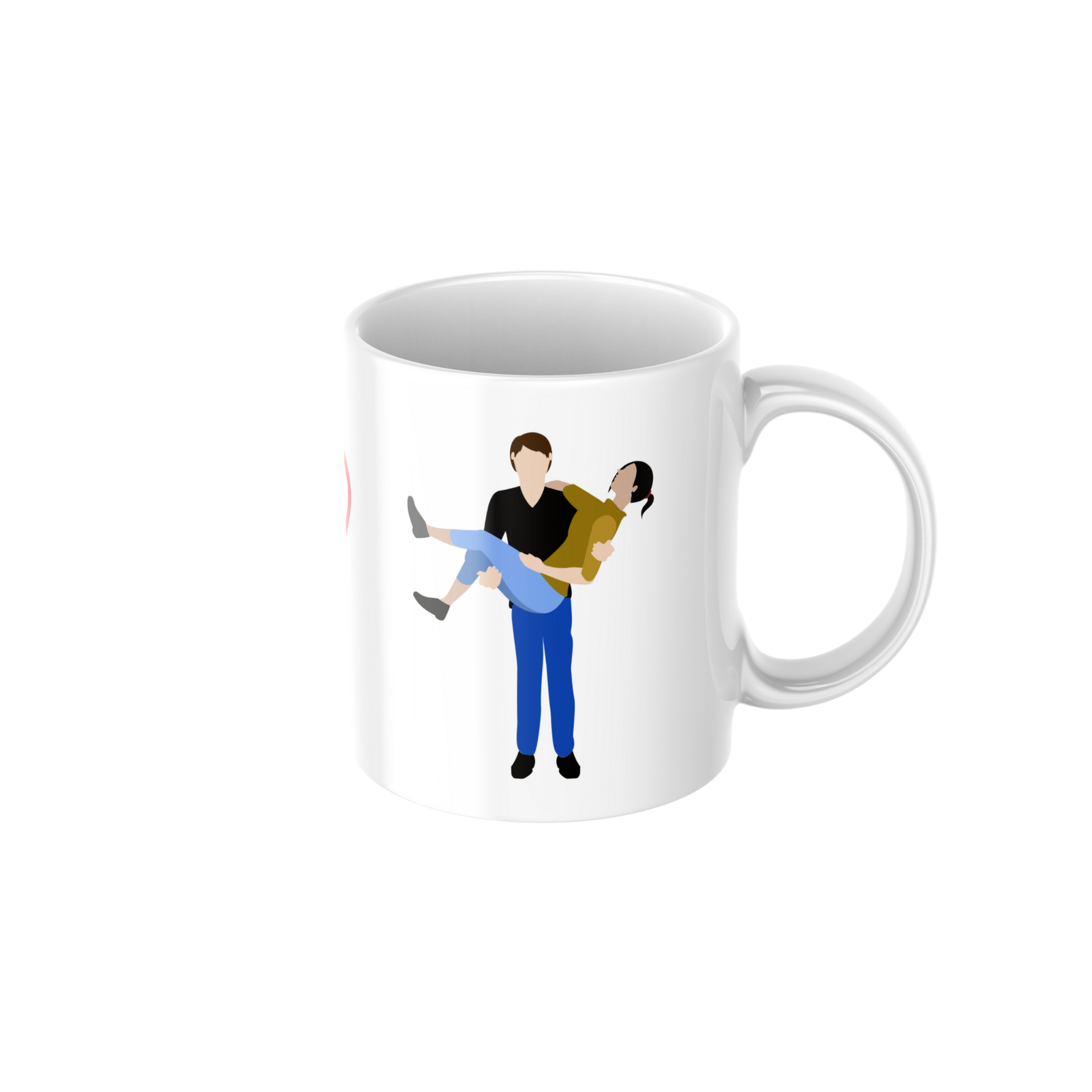 Romantic Couple Love Ceramic Coffee Mug ? Premium Printed Coffee Mug for Valentine, Anniversary & Wedding Gift