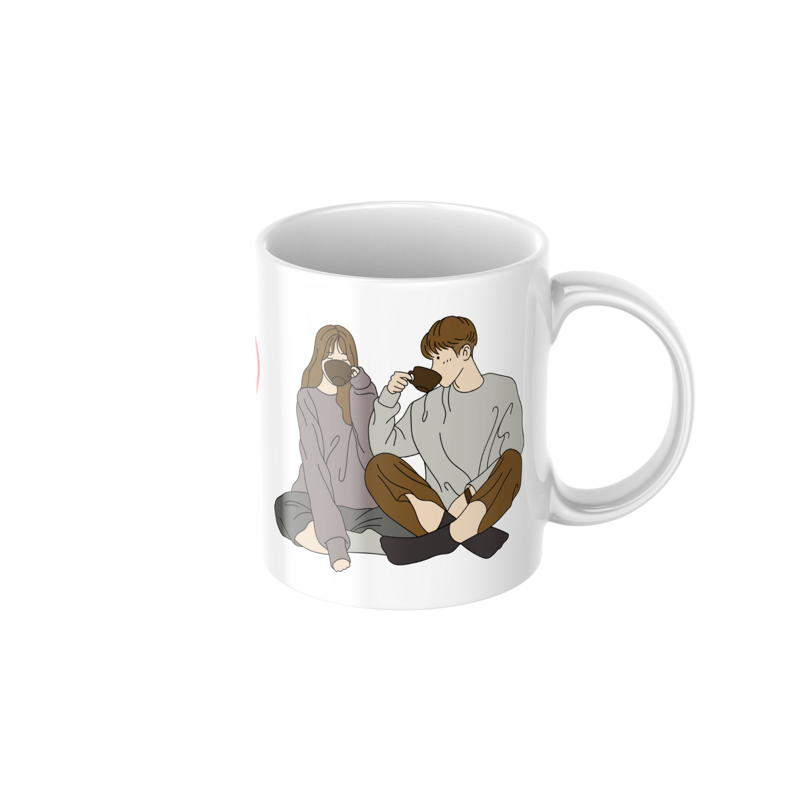 Romantic Couple Love Ceramic Coffee Mug ? Premium Printed Coffee Mug for Valentine, Anniversary & Wedding Gift