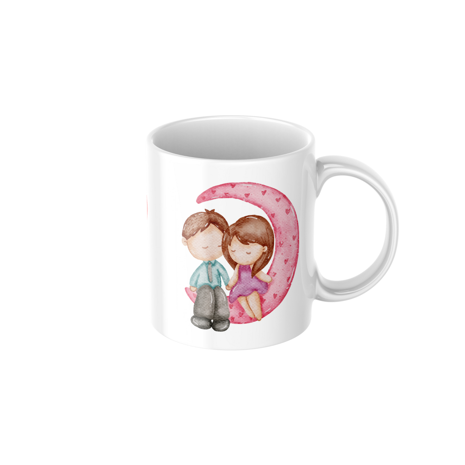 Romantic Couple Love Ceramic Coffee Mug ? Premium Printed Coffee Mug for Valentine, Anniversary & Wedding Gift
