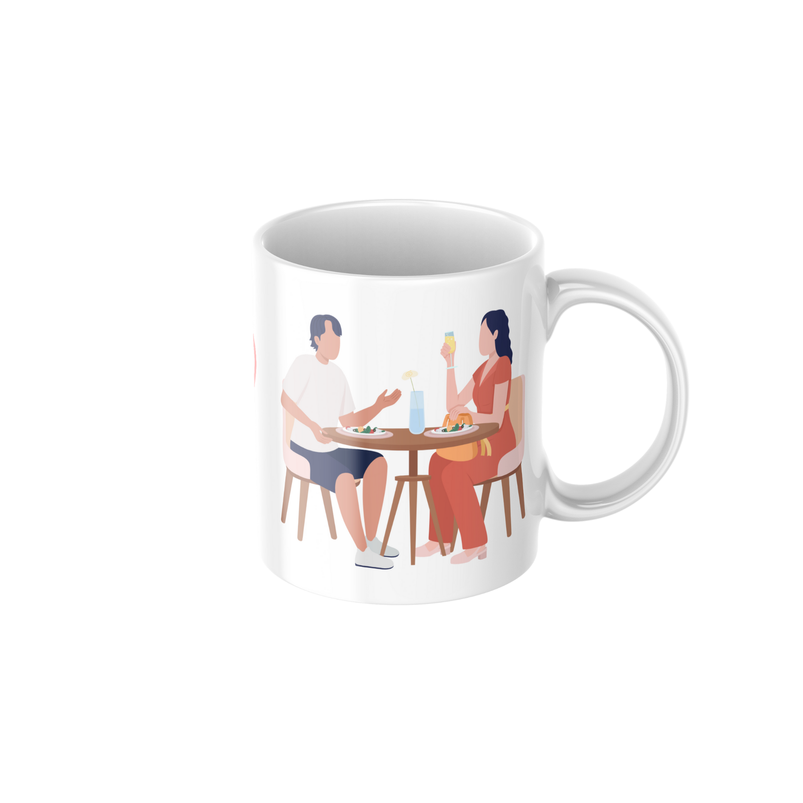 Romantic Couple Love Ceramic Coffee Mug ? Premium Printed Coffee Mug for Valentine, Anniversary & Wedding Gift