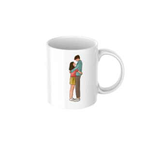 Romantic Couple Love Ceramic Coffee Mug ? Premium Printed Coffee Mug for Valentine, Anniversary & Wedding Gift