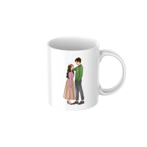 Romantic Couple Love Ceramic Coffee Mug ? Premium Printed Coffee Mug for Valentine, Anniversary & Wedding Gift