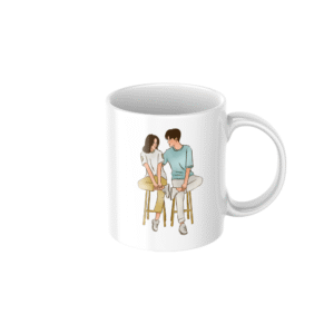 Romantic Couple Love Ceramic Coffee Mug ? Premium Printed Coffee Mug for Valentine, Anniversary & Wedding Gift
