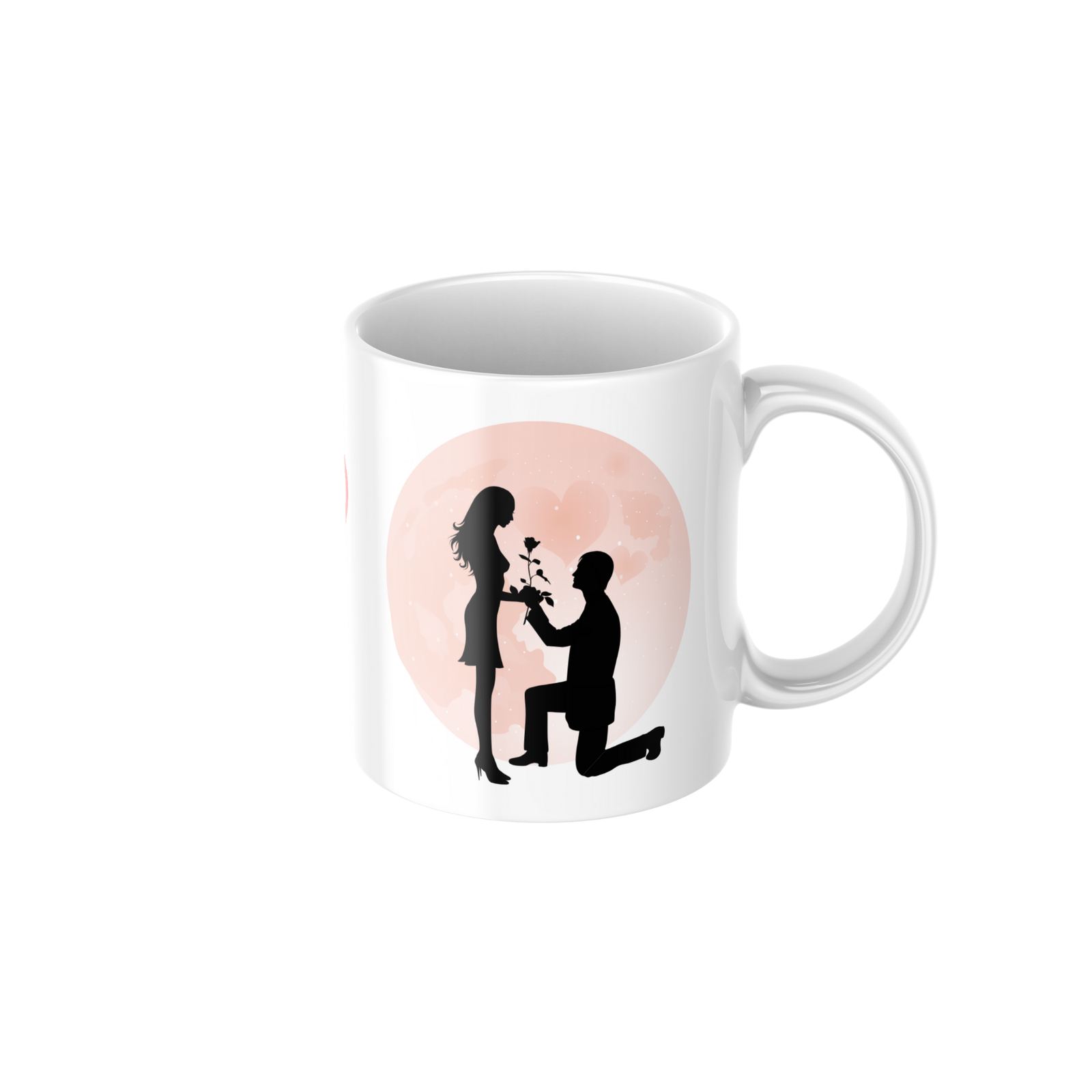 Romantic Couple Love Ceramic Coffee Mug ? Premium Printed Coffee Mug for Valentine, Anniversary & Wedding Gift