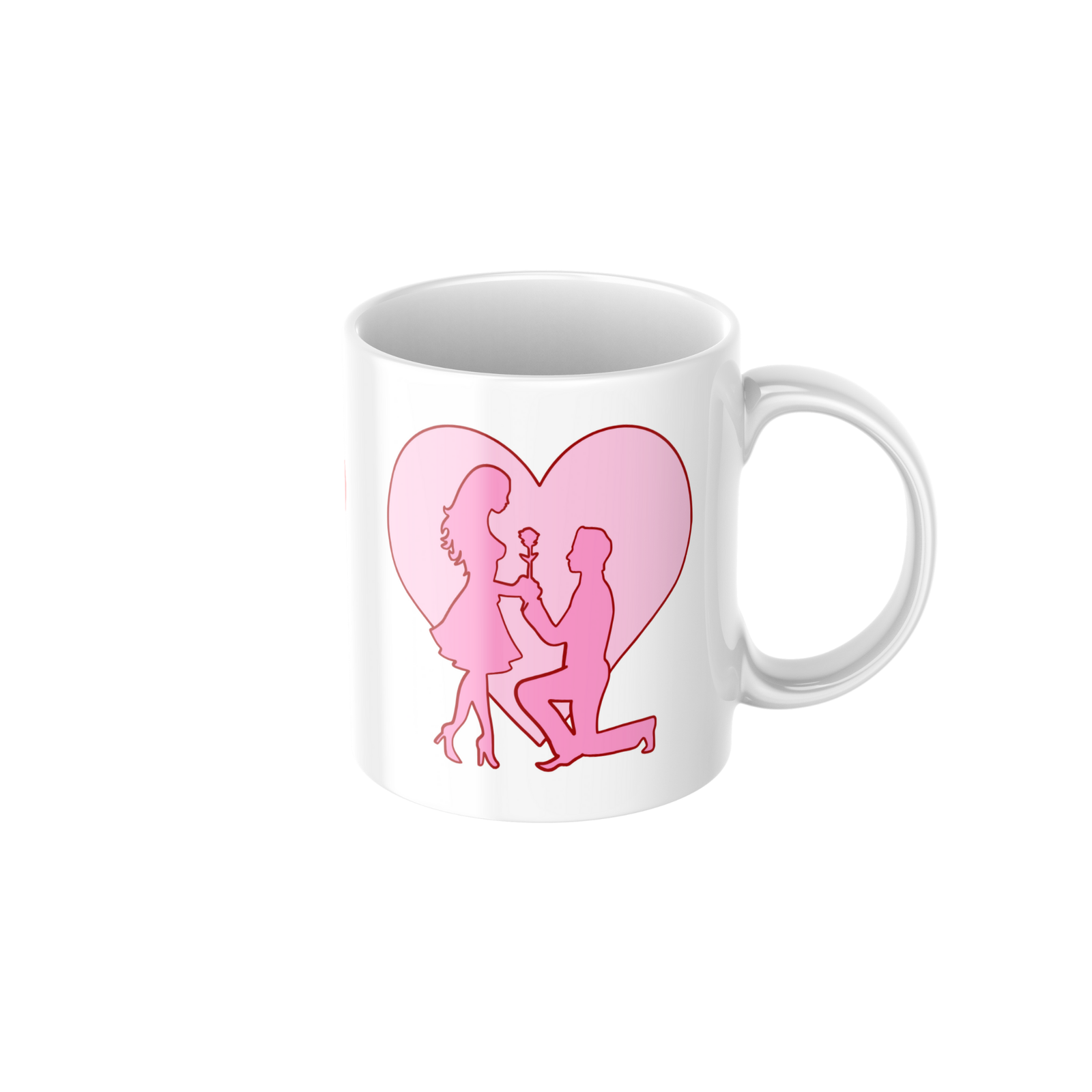 Romantic Couple Love Ceramic Coffee Mug ? Premium Printed Coffee Mug for Valentine, Anniversary & Wedding Gift
