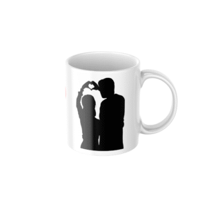 Romantic Couple Love Ceramic Coffee Mug ? Premium Printed Coffee Mug for Valentine, Anniversary & Wedding Gift