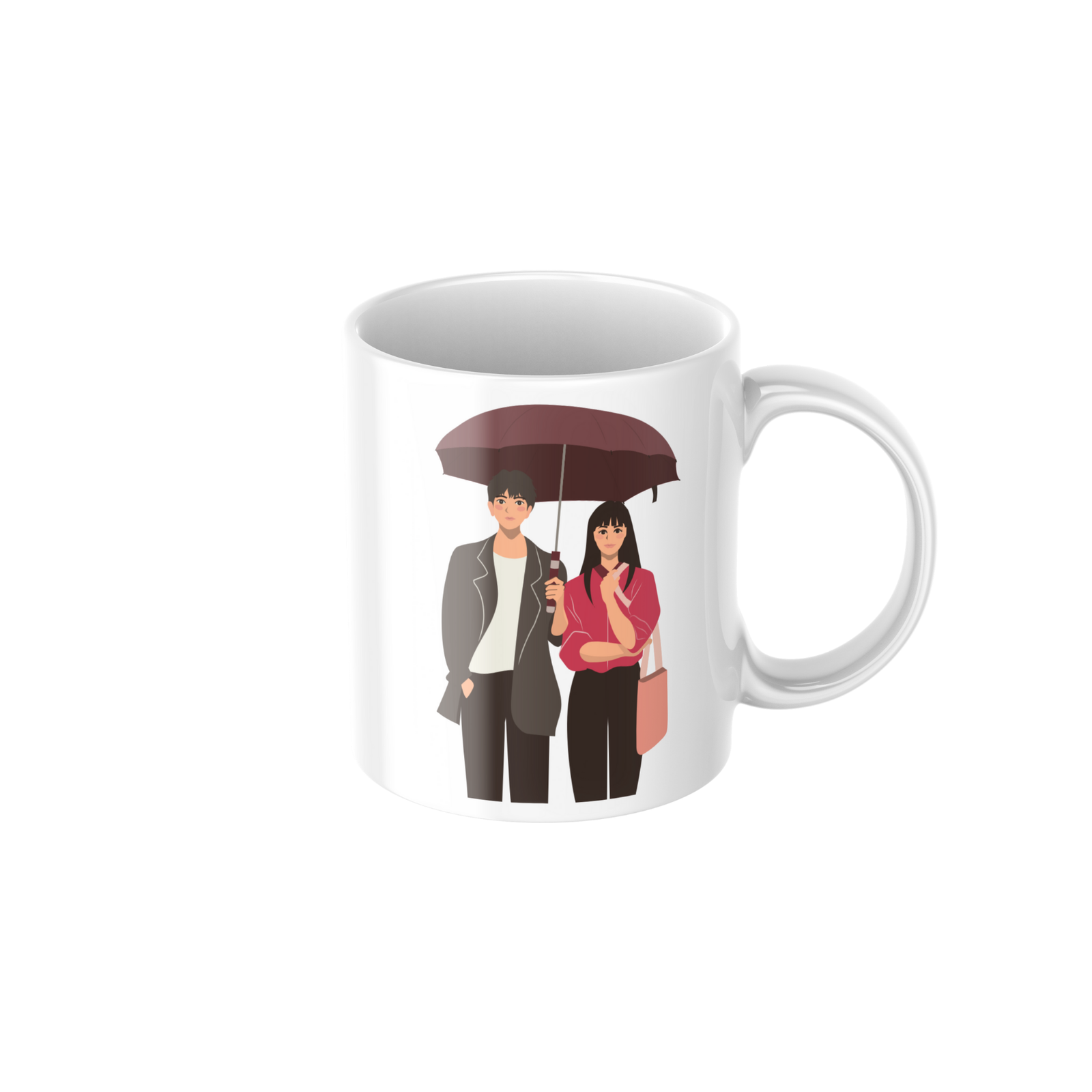 Romantic Couple Love Ceramic Coffee Mug ? Premium Printed Coffee Mug for Valentine, Anniversary & Wedding Gift
