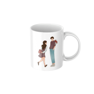 Romantic Couple Love Ceramic Coffee Mug ? Premium Printed Coffee Mug for Valentine, Anniversary & Wedding Gift