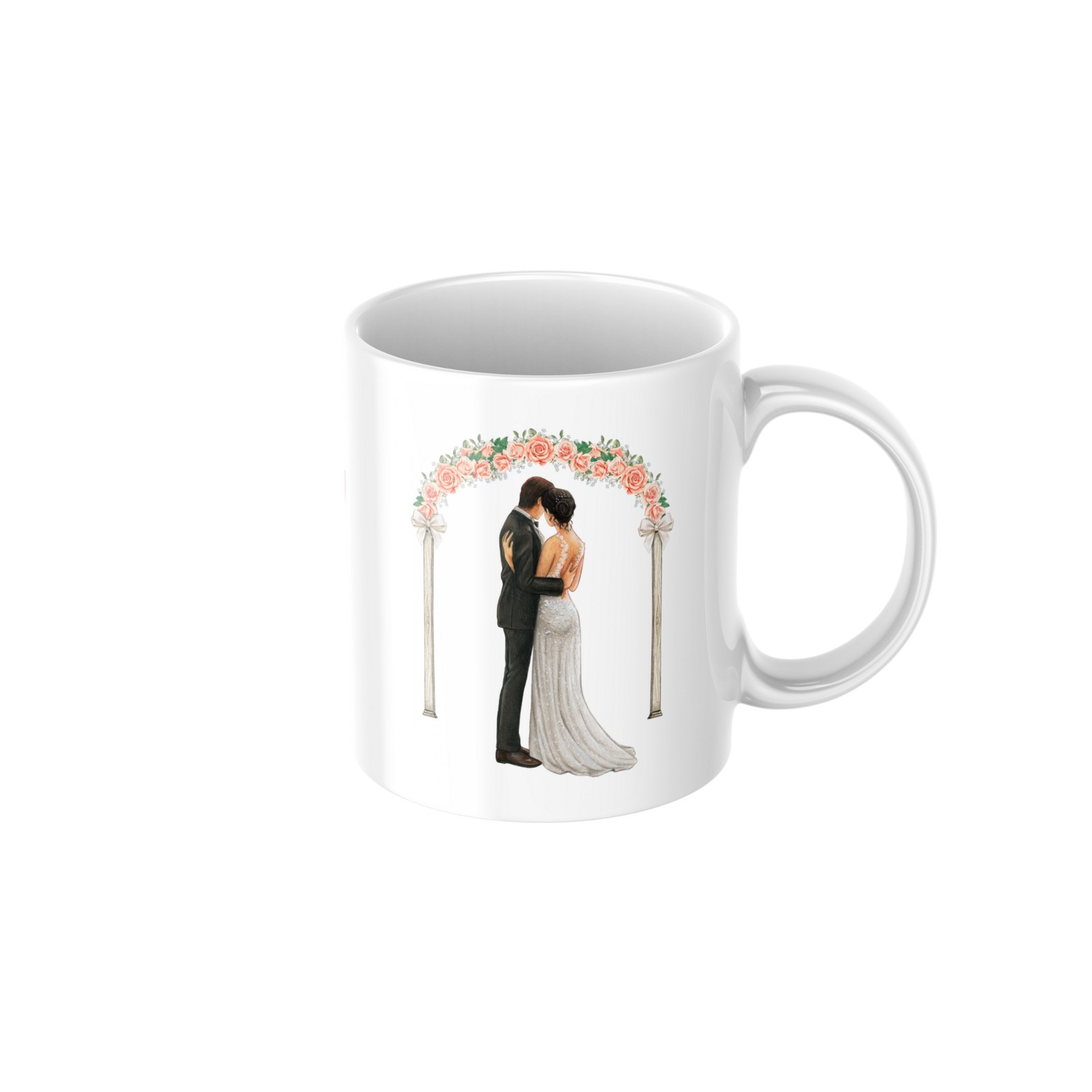 Romantic Couple Love Ceramic Coffee Mug ? Premium Printed Coffee Mug for Valentine, Anniversary & Wedding Gift