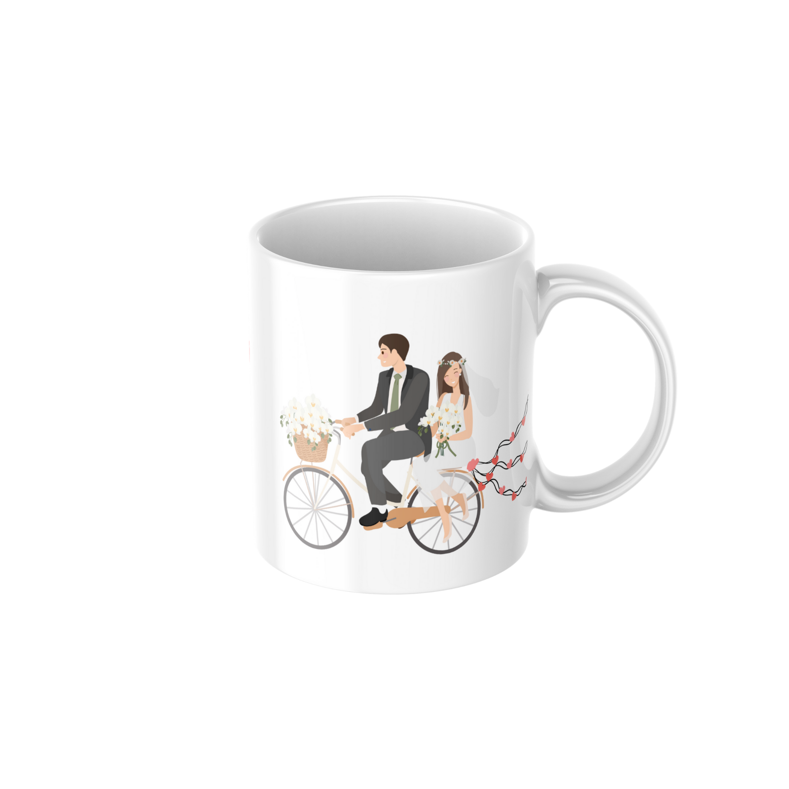 Romantic Couple Love Ceramic Coffee Mug ? Premium Printed Coffee Mug for Valentine, Anniversary & Wedding Gift