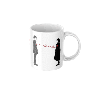 Romantic Couple Love Ceramic Coffee Mug ? Premium Printed Coffee Mug for Valentine, Anniversary & Wedding Gift