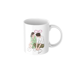 Romantic Couple Love Ceramic Coffee Mug ? Premium Printed Coffee Mug for Valentine, Anniversary & Wedding Gift