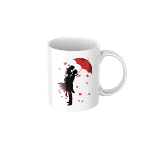 Romantic Couple Love Ceramic Coffee Mug ? Premium Printed Coffee Mug for Valentine, Anniversary & Wedding Gift