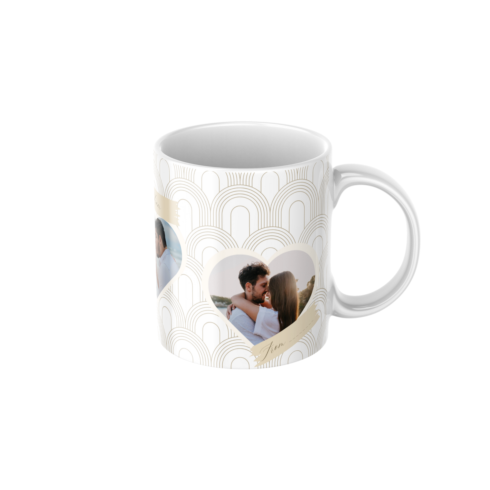 Romantic Couple Love Ceramic Coffee Mug ? Premium Printed Coffee Mug for Valentine, Anniversary & Wedding Gift