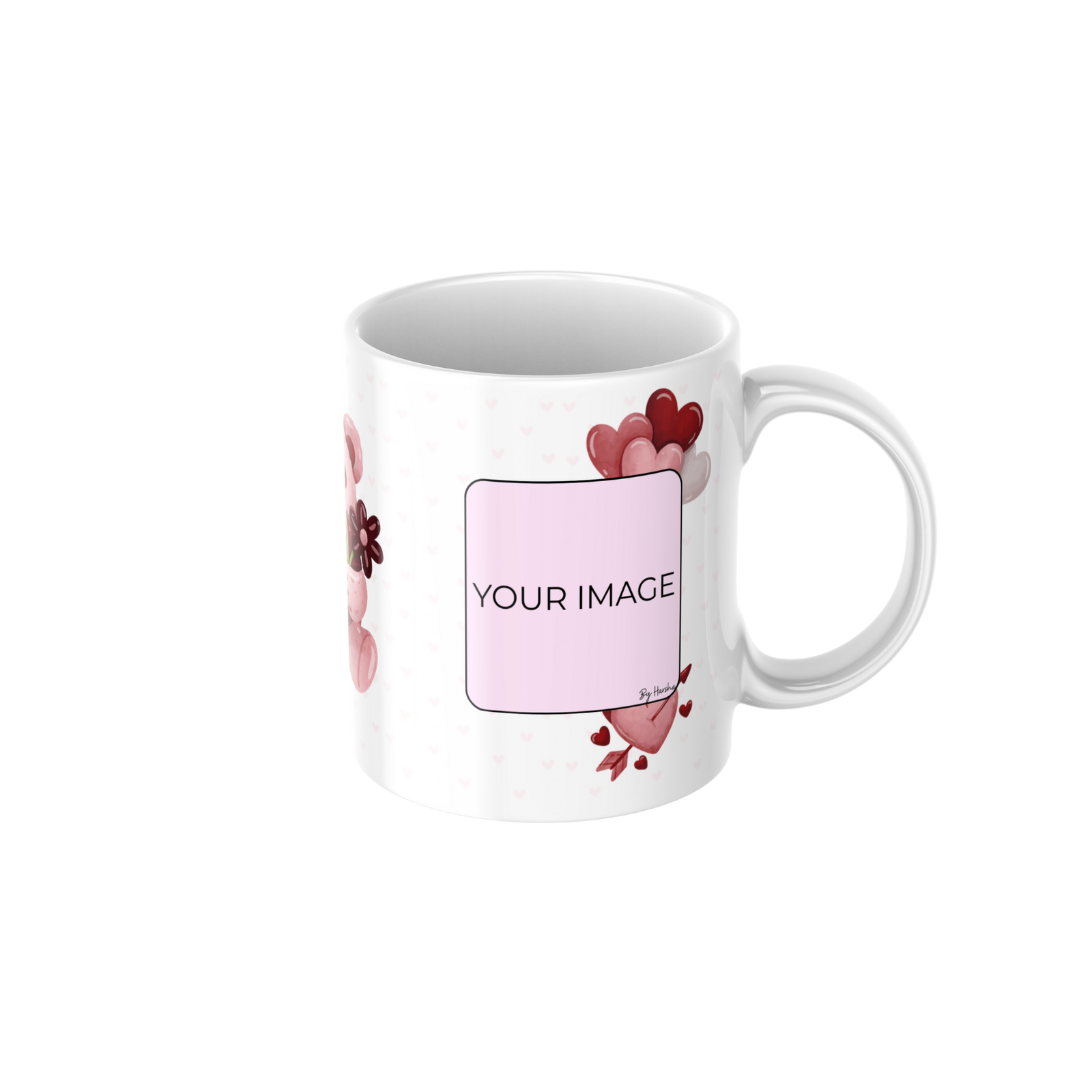 Romantic Couple Love Ceramic Coffee Mug ? Premium Printed Coffee Mug for Valentine, Anniversary & Wedding Gift