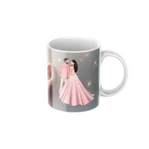 Romantic Couple Love Ceramic Coffee Mug ? Premium Printed Coffee Mug for Valentine, Anniversary & Wedding Gift