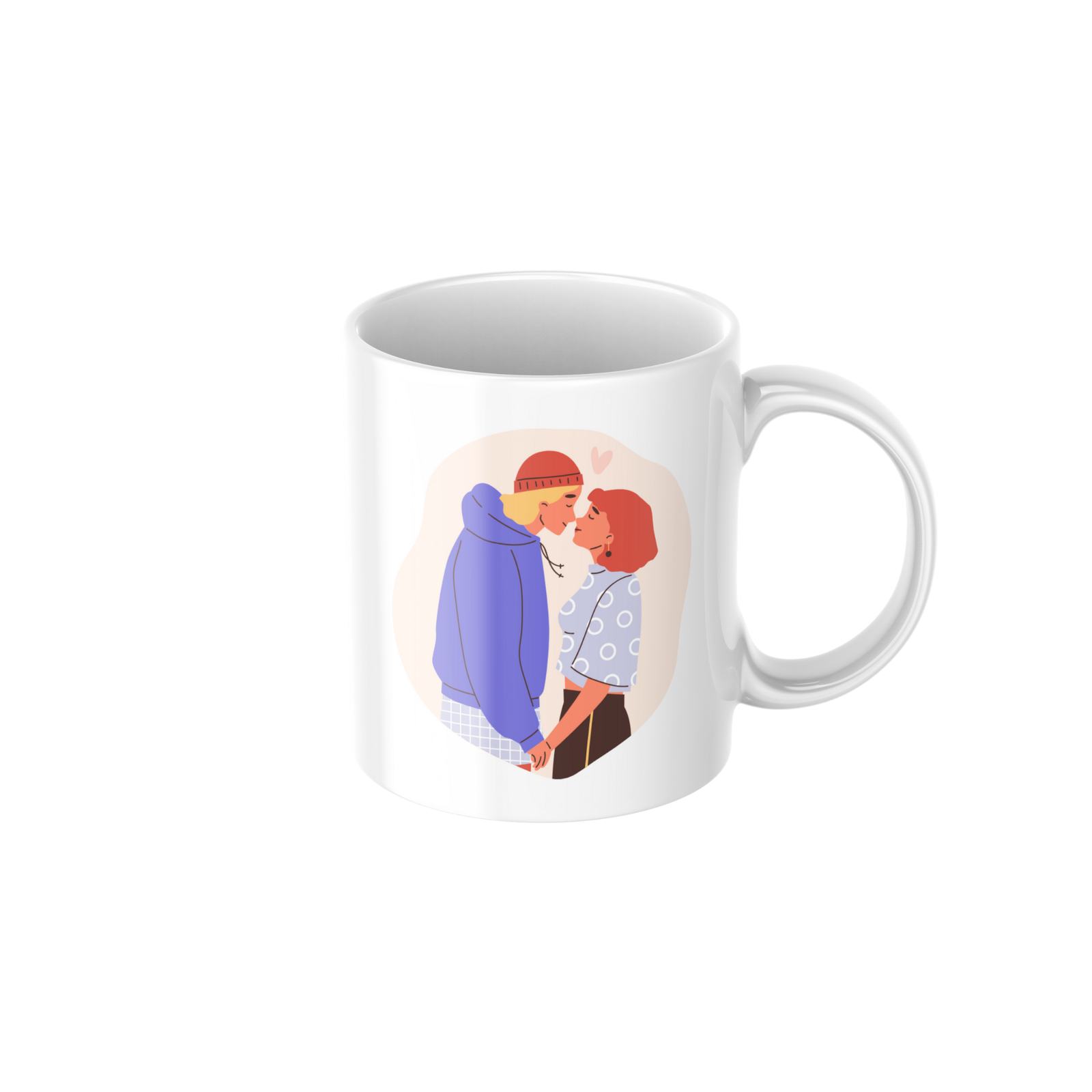 Romantic Couple Love Ceramic Coffee Mug ? Premium Printed Coffee Mug for Valentine, Anniversary & Wedding Gift