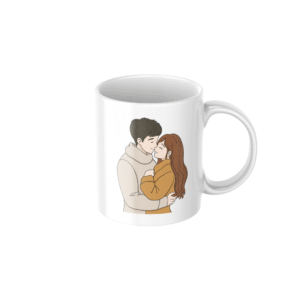 Romantic Couple Love Ceramic Coffee Mug ? Premium Printed Coffee Mug for Valentine, Anniversary & Wedding Gift